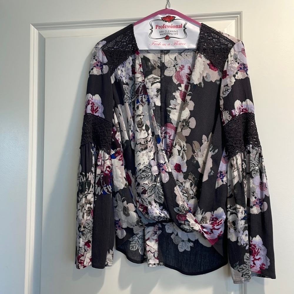 Envy surplice blouse